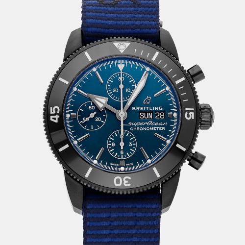 Breitling Blue Stainless Steel Superocean M133132A1C1W1 Automatic Men's Wristwatch 44 mm - Breitling - Modalova