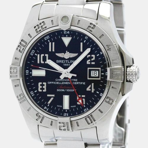 Breitling Black Stainless Steel Avenger II A32390 Automatic Men's Wristwatch 44 mm - Breitling - Modalova