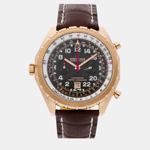 Breitling Black 18k Rose Gold Chronomatic H2236012/B818 Automatic Men's Wristwatch 44 mm - Breitling - Modalova