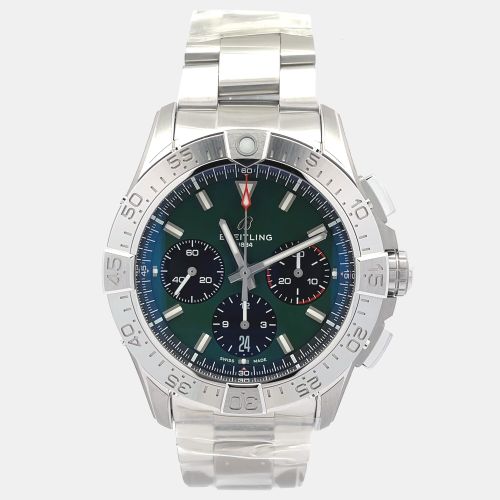 Breitling Avenger AB0146101L1A1 Automatic Green Stainless Steel Men’s Wristwatch 42 mm - Breitling - Modalova
