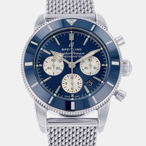 Breitling Blue Stainless Steel Superocean AB0162161C1A1 Automatic Men's Wristwatch 44 mm - Breitling - Modalova