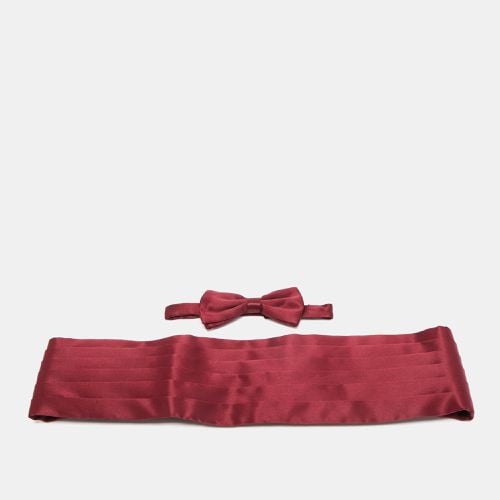 Silk Cummerbund and Bow Tie Set XXL - Brioni - Modalova