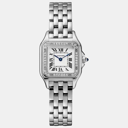 Cartier -White 22 Stainless Steel Panthere de Cartier W4PN0007 - Cartier - Modalova