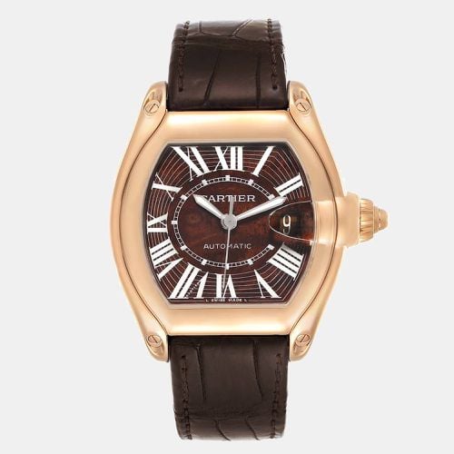 K Rose Gold Roadster W6206001 Automatic Men's Wristwatch 41 mm - Cartier - Modalova