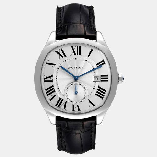 Cartier Silver Stainless Steel Drive WSNM0004 Men's Wristwatch 40 mm - Cartier - Modalova