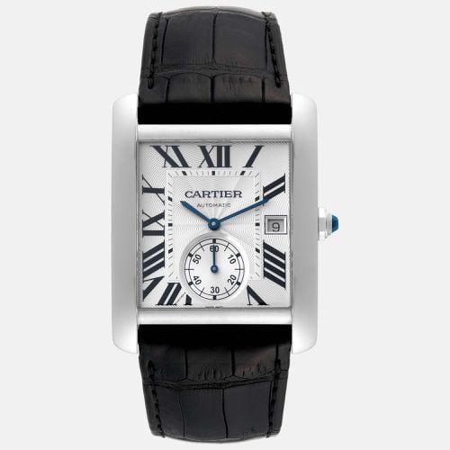 Cartier Tank MC Silver Dial Steel Men's Watch W5330003 34.3 x 44 mm - Cartier - Modalova