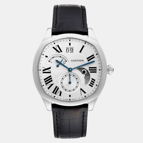 Cartier Drive Retrograde Large Day Night Steel Men's Watch WSNM0005 40 mm - Cartier - Modalova