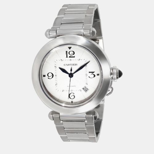 Cartier Silver Stainless Steel Pasha de Cartier Automatic Men's Wristwatch 41 mm - Cartier - Modalova