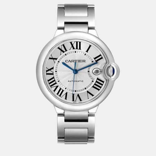 Ballon Bleu 42 Automatic Dial Steel Men's Watch W69012Z4 - Cartier - Modalova