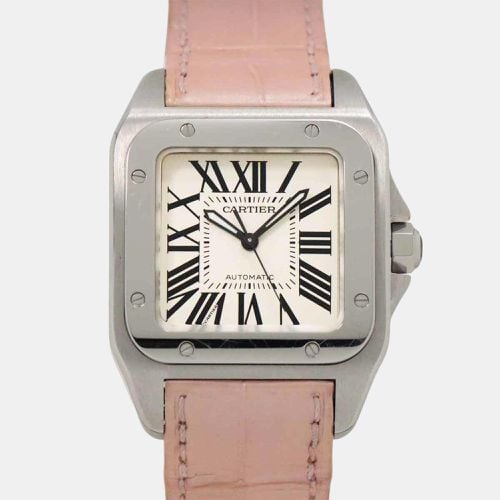 Santos 100 MM W20126X8 Boys' Watch Automatic - Cartier - Modalova