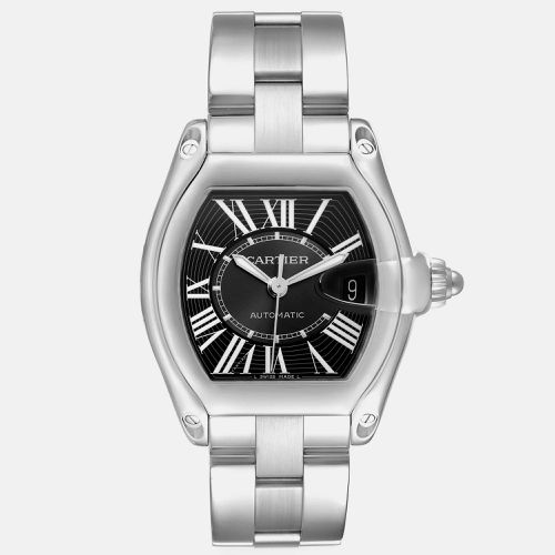 Stainless Steel Roadster W62041V3 Automatic Men's Wristwatch 38 mm - Cartier - Modalova