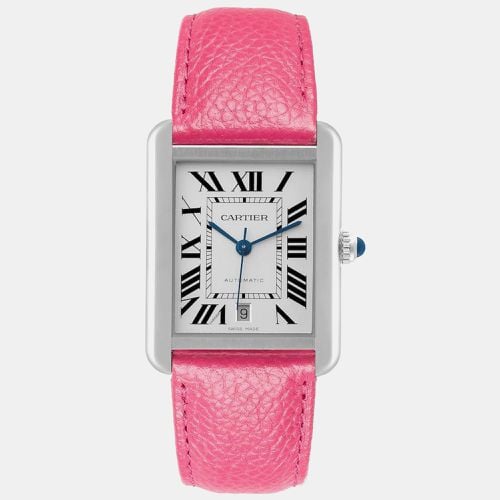 Cartier Tank Solo XL Automatic Stainless Steel Mens Watch WSTA0029 31 mm x 40.85 mm - Cartier - Modalova