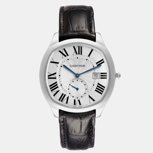 Cartier Silver Stainless Steel Drive de Cartier WSNM0004 Men's Wristwatch 40 mm - Cartier - Modalova