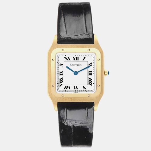 Cartier Santos Dumont Paris Yellow Gold Manual Watch 15751 27 mm x 36 mm - Cartier - Modalova