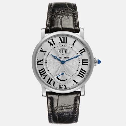 Cartier Rotonde Power Reserve Stainless Steel Men's Watch W1556369 40 mm - Cartier - Modalova