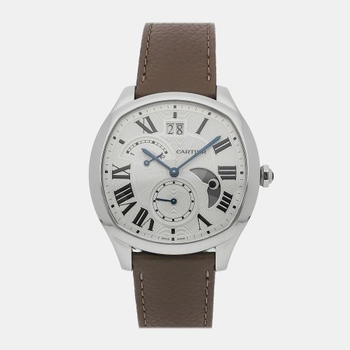 Pre-Owned Cartier Drive De Cartier Dual Time WSNM0005 - Cartier - Modalova