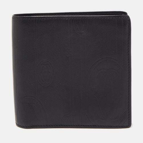 Cartier Black Leather Bifold Wallet - Cartier - Modalova