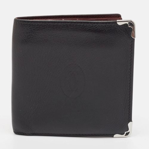 Cartier Black Leather Must de Cartier Bifold Wallet - Cartier - Modalova