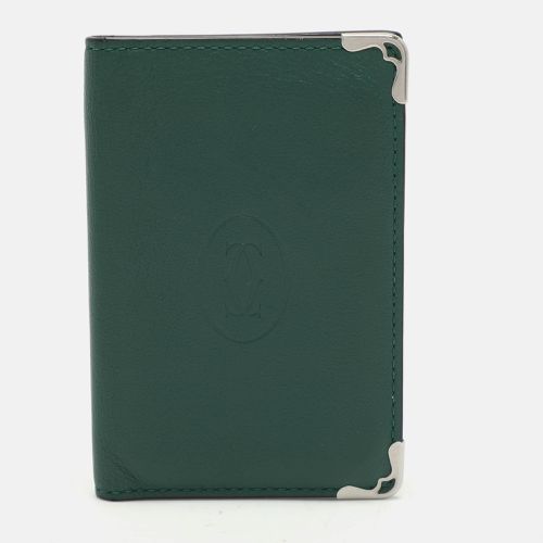 Cartier Green Leather Le Must De Cartier Card Holder - Cartier - Modalova