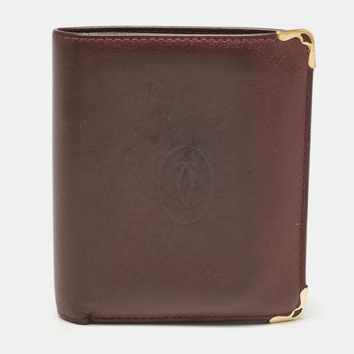 Cartier Red Leather Must De Cartier Multiple Wallet - Cartier - Modalova