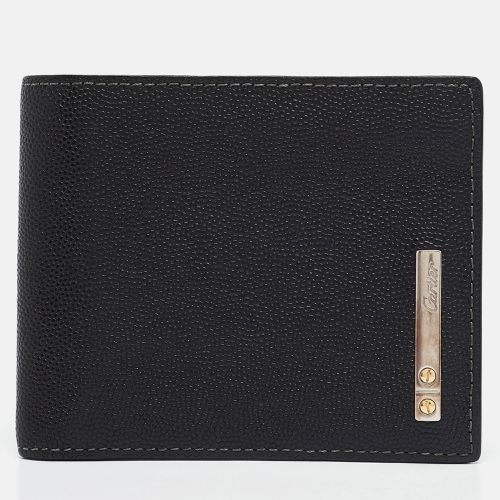 Cartier Black Leather Santos de Cartier Bifold Wallet - Cartier - Modalova