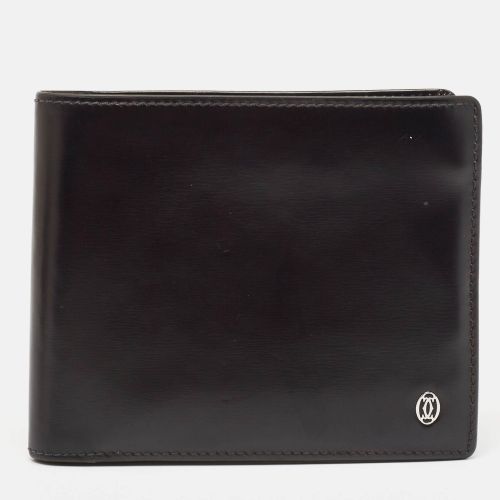 Cartier Black Leather Must De Cartier Bifold Wallet - Cartier - Modalova