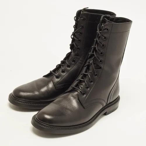 Size 40 Leather Combat Boots - Celine - Modalova
