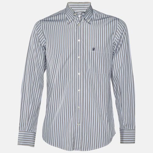 CH Carolina Herrera Multicolor Stripe Logo Embroidered Cotton Shirt M - CH Carolina Herrera - Modalova