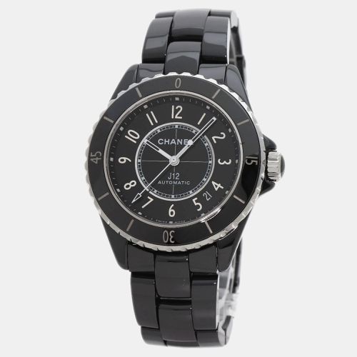 Chanel Black Ceramic J12 Automatic Men's Wristwatch 38 mm - Chanel - Modalova