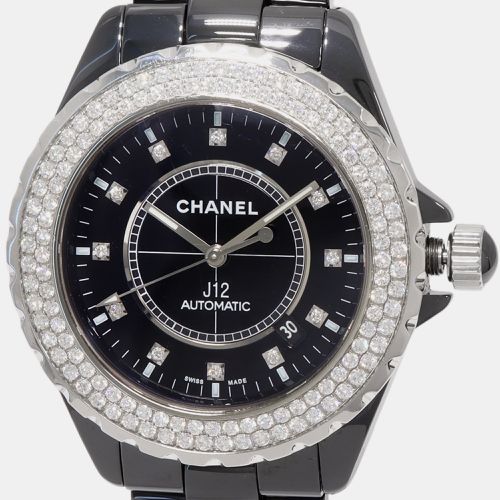 Ceramic J12 H2014 Automatic Men's Wristwatch 42 mm - Chanel - Modalova