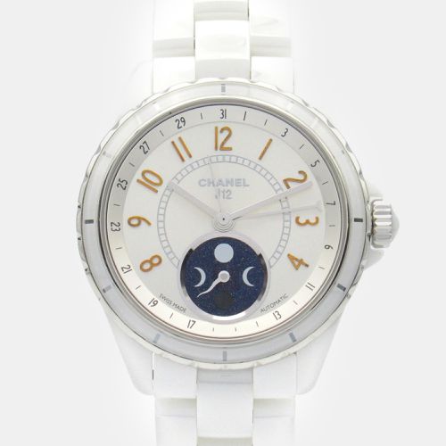 Chanel White Ceramic J12 H3404 Automatic Men's Wristwatch 39 mm - Chanel - Modalova