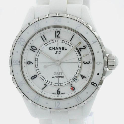 Chanel White Ceramic J12 H2126 Automatic Men's Wristwatch 42 mm - Chanel - Modalova