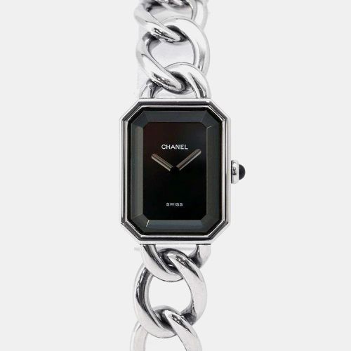 Chanel Black Stainless Steel Premiere H0452 Quartz Women's Wristwatch 20 mm - Chanel - Modalova