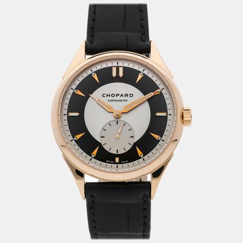 Chopard Grey 18K Rose Gold Automatic Men's Wristwatch 38 mm - Chopard - Modalova