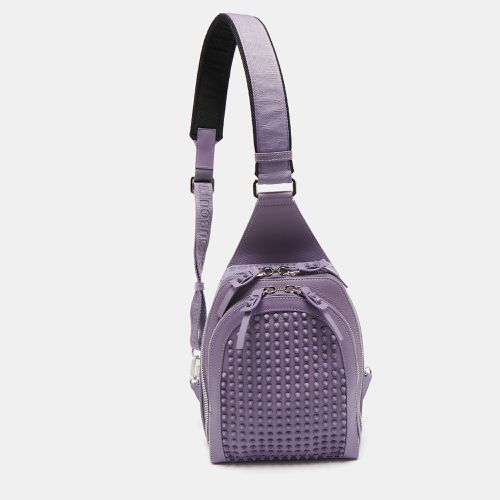 Christian Louboutin Lavender Leather and Rubber Loubifunk Backpack - Christian Louboutin - Modalova