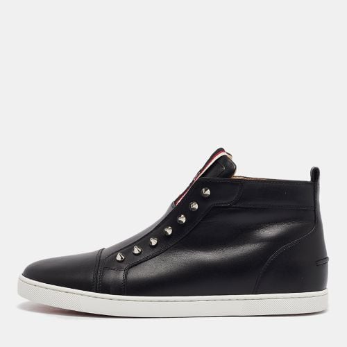 Christian Louboutin Black Leather Fique A Vontade Sneakers Size 43 - Christian Louboutin - Modalova