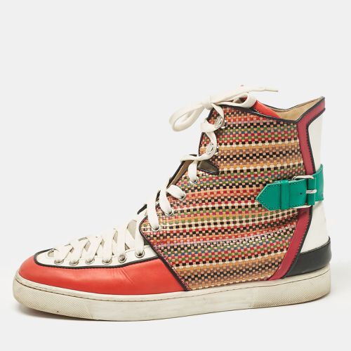 Christian Louboutin Multicolor Leather High Top Sneakers Size 44.5 - Christian Louboutin - Modalova