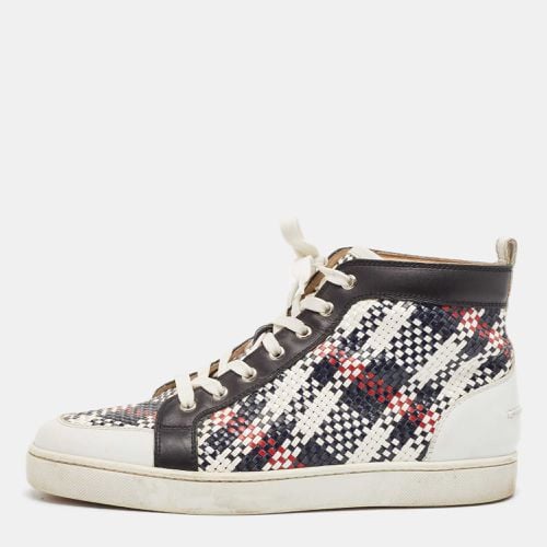 Christian Louboutin Multicolor Leather Louis High Top Sneakers Size 42.5 - Christian Louboutin - Modalova