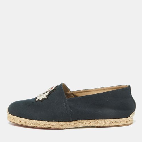 Canvas Nanou Orlato Espadrille Flats Size 43 - Christian Louboutin - Modalova