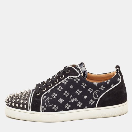 Loubi in the Sky Jacquard and Suede Spikes Orlato Sneakers Size 42 - Christian Louboutin - Modalova