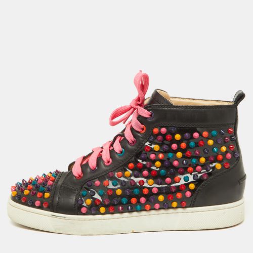 Patent and Leather Multicolor Spikes Louis Sneakers Size 42 - Christian Louboutin - Modalova