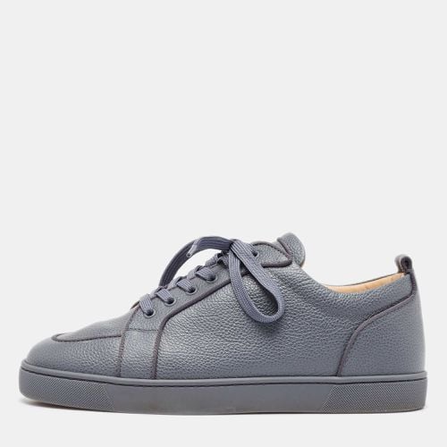 Christian Louboutin Grey Leather Rantulow Orlato Sneakers Size 45 - Christian Louboutin - Modalova