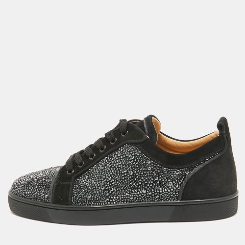 Christian Louboutin Black Suede Rantulow Orlato Sneakers 40.5 - Christian Louboutin - Modalova