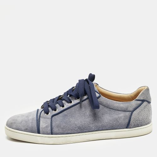 Suede Louis Junior Lace Up Sneakers Size 44.5 - Christian Louboutin - Modalova