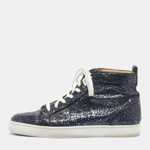 Christian Louboutin Multicolor Leather And Glitter Orlato High Top Sneakers Size 42.5 - Christian Louboutin - Modalova
