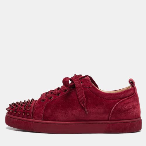 Suede Louis Junior Spikes Sneakers Size 42 - Christian Louboutin - Modalova