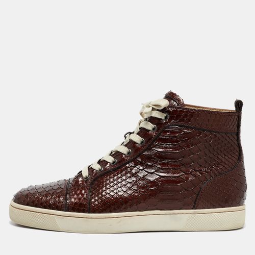 Python Louis High Top Sneakers Size 43.5 - Christian Louboutin - Modalova