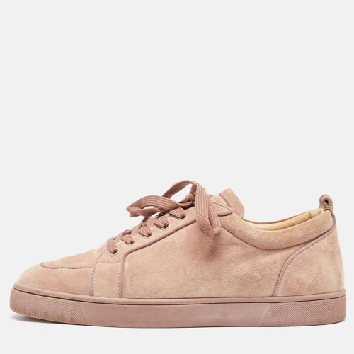 Christian Louboutin Beige Suede Rantulow Low Top Sneakers Size 43.5 - Christian Louboutin - Modalova