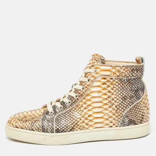 Christian Louboutin Metallic Python Rantus Orlato Sneakers Size 42.5 - Christian Louboutin - Modalova