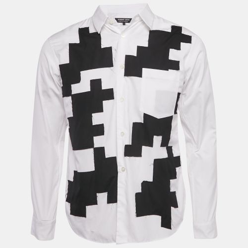 Patch Work Cotton Shirt S - Comme des Garcons - Modalova